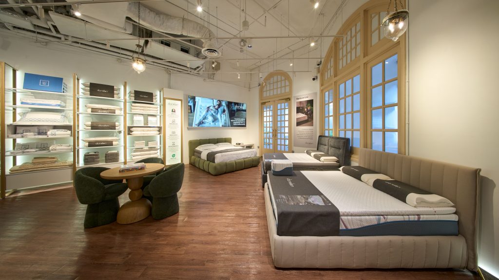 Italian Luxury for your Sleep? Italian Sleep Brand Dorelan Opens showroom at Raffles Hotel Arcade - Alvinology