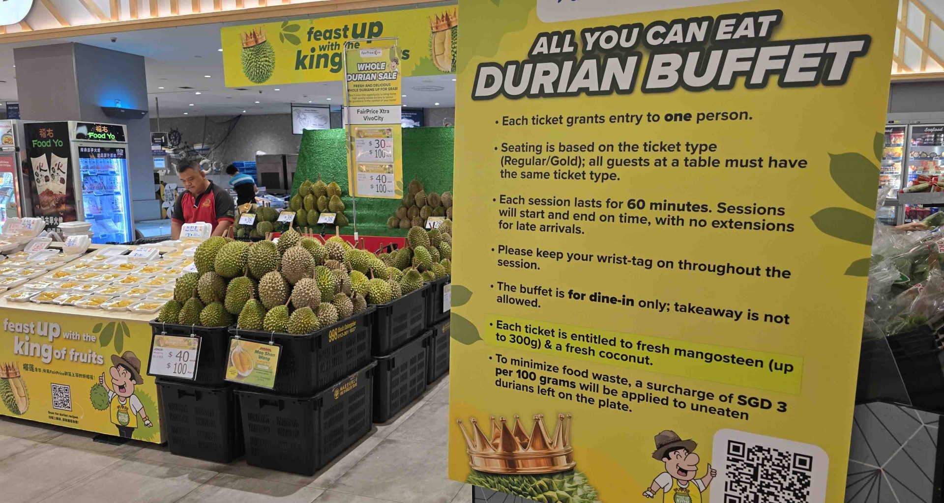 FairPrice Xtra’s All-You-Can-Eat Durian Buffet Returns for 2025 - Alvinology