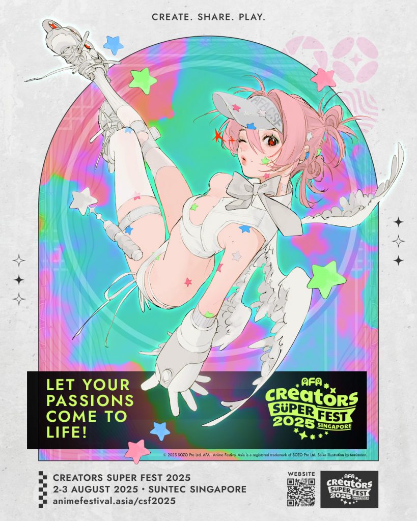 AFA Creators Super Fest Singapore 2025 Starts this 2 - 3 August: Bigger Lineup, New Experiences - Alvinology