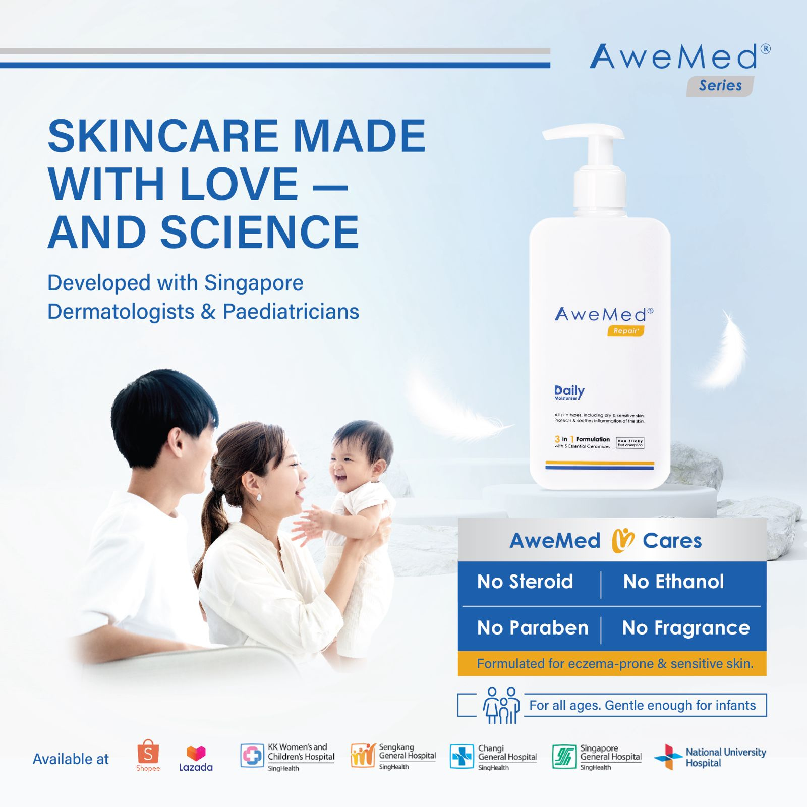 AweMed Series Sponsors Eczema Family Day 2025 to Support Singapore’s Sensitive Skin Community AweMed Series Sponsors Eczema Family Day 2025 to Support Singapore’s Sensitive Skin Community
