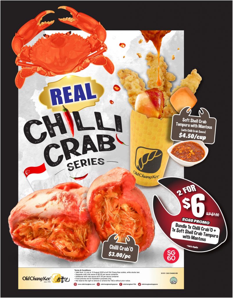 Old Chang Kee Leads SG60 “Chilli Crab Celebration” with the Return of Chilli Crab’O and More - Alvinology
