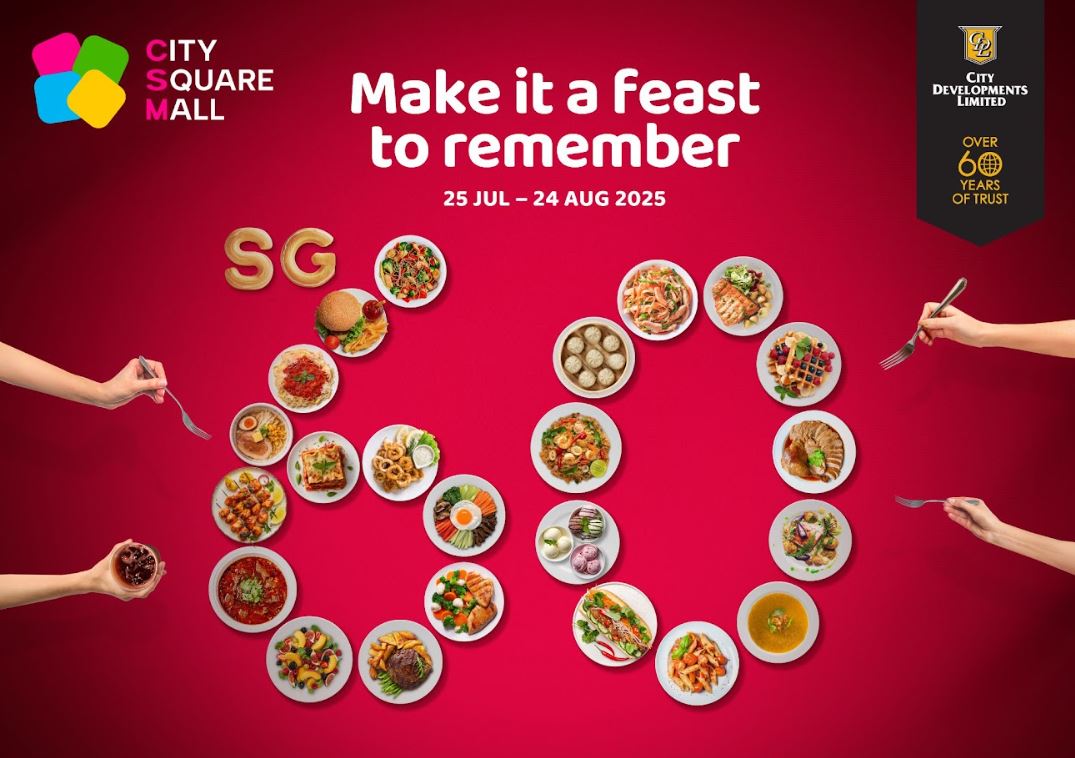 Celebrate SG60 in Style at City Square Mall: A Month-Long Festival of Food, Family, and Fun - Alvinology