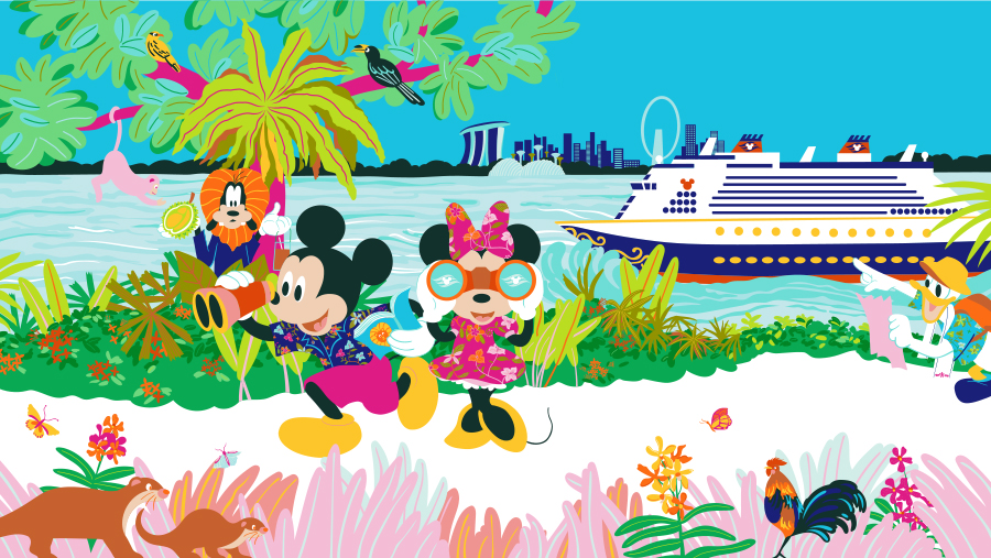 Disney Cruise Line Sets Sail with Singaporean Artist Danielle Tay for Exclusive Local Artist Series - Alvinology