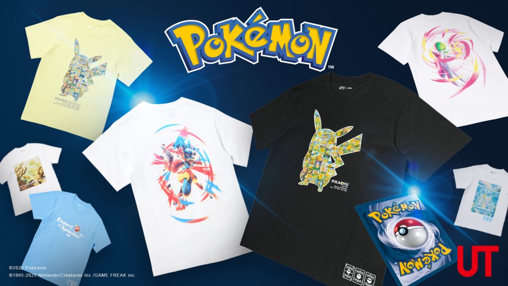 UNIQLO Teams Up with Pokémon Trading Card Game for First-Ever UT Collection—Launching August 11 - Alvinology