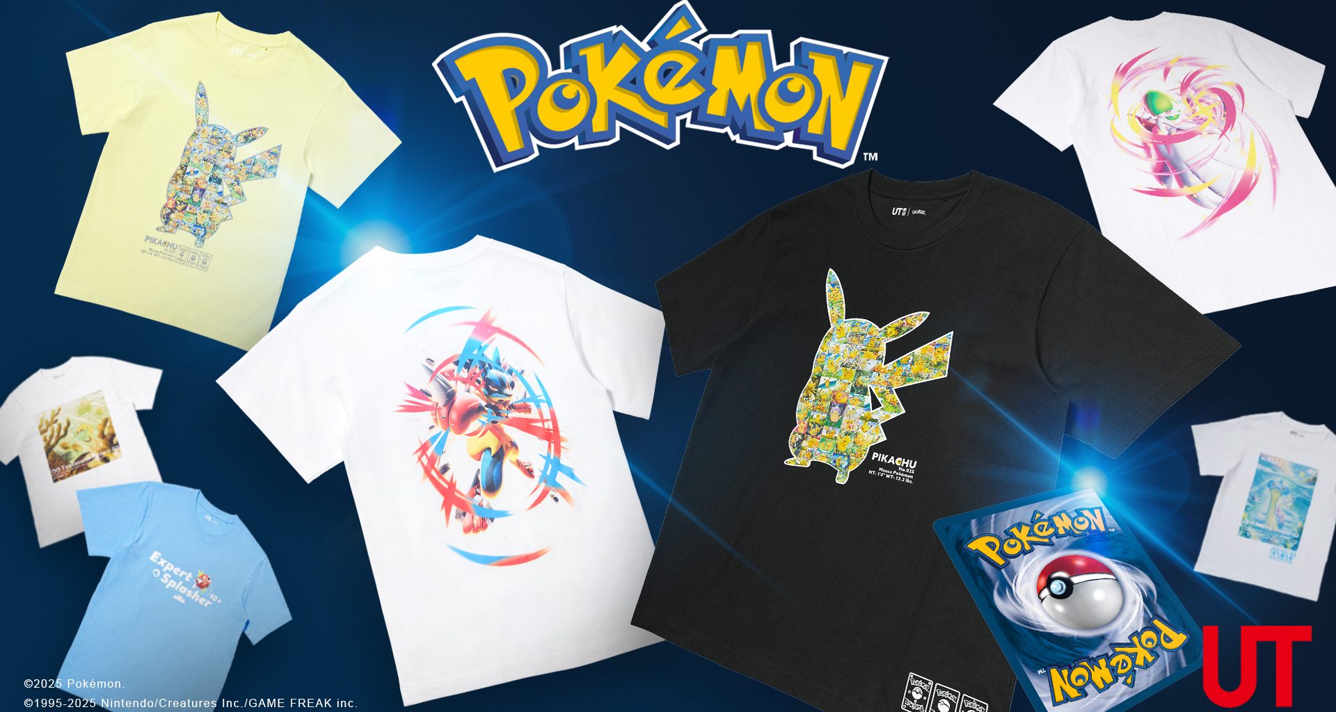 UNIQLO Teams Up with Pokémon Trading Card Game for First-Ever UT Collection—Launching August 11 - Alvinology