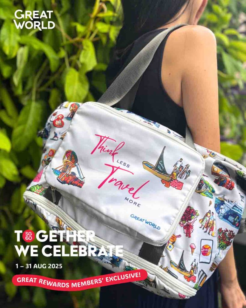 Great World Celebrates SG60 with Nostalgia, Food, and Family Fun All August Long - Alvinology