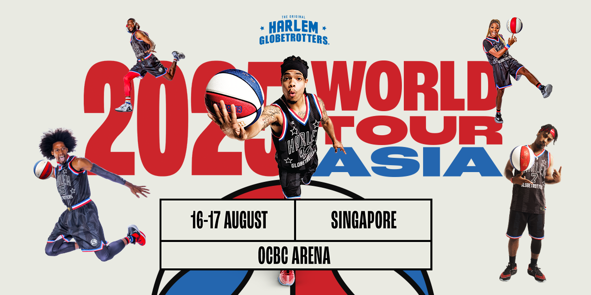Harlem Globetrotters Return to Singapore for Slam-Dunking Fun on 2025 Asia Tour - Alvinology