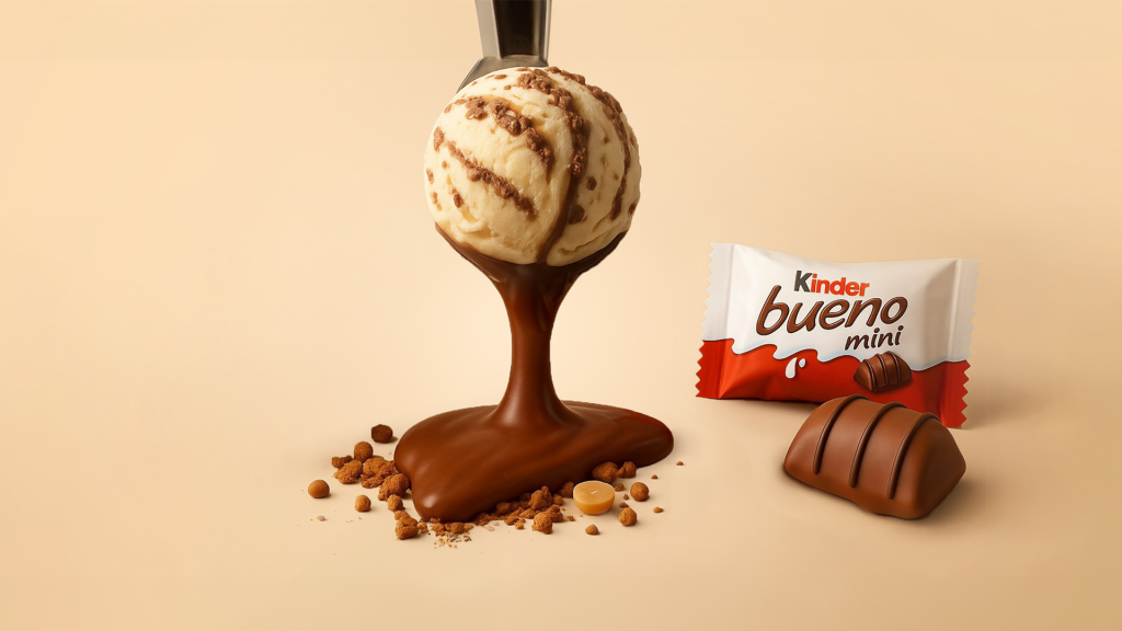 Kinder Bueno and Sweet Cheeks Scoop Up First-Ever Dessert Collab with Irresistible New Gelato Flavour - Alvinology