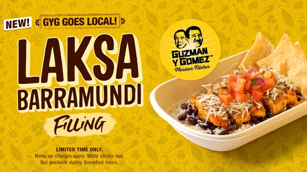 Guzman y Gomez Adds a Local Twist with New Laksa Barramundi for SG60 - Alvinology