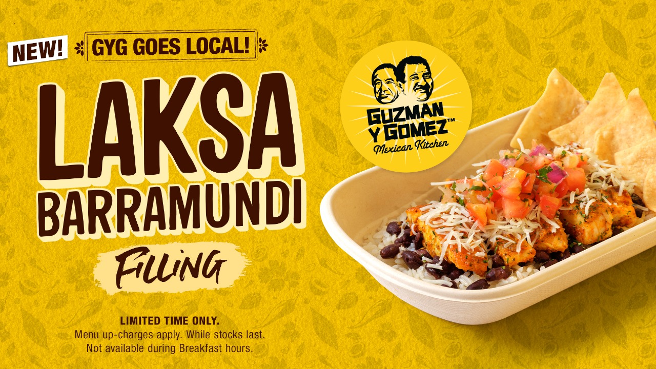 Guzman y Gomez Adds a Local Twist with New Laksa Barramundi for SG60 - Alvinology