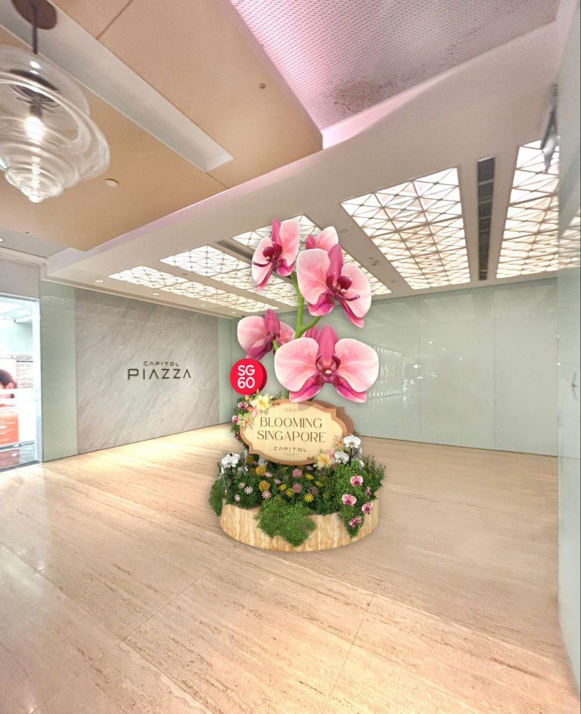 Capitol Singapore and CHIJMES Celebrate SG60 with “Blooming Singapore” Festival - Alvinology