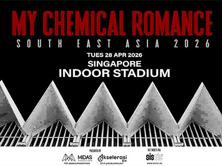 My Chemical Romance Returns to Singapore for Explosive 2026 Comeback Show - Alvinology