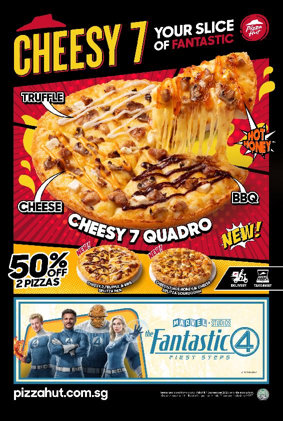 Pizza Hut’s Cheesy 7 Returns with a Fantastic Marvel Twist – Now Till 7 September - Alvinology