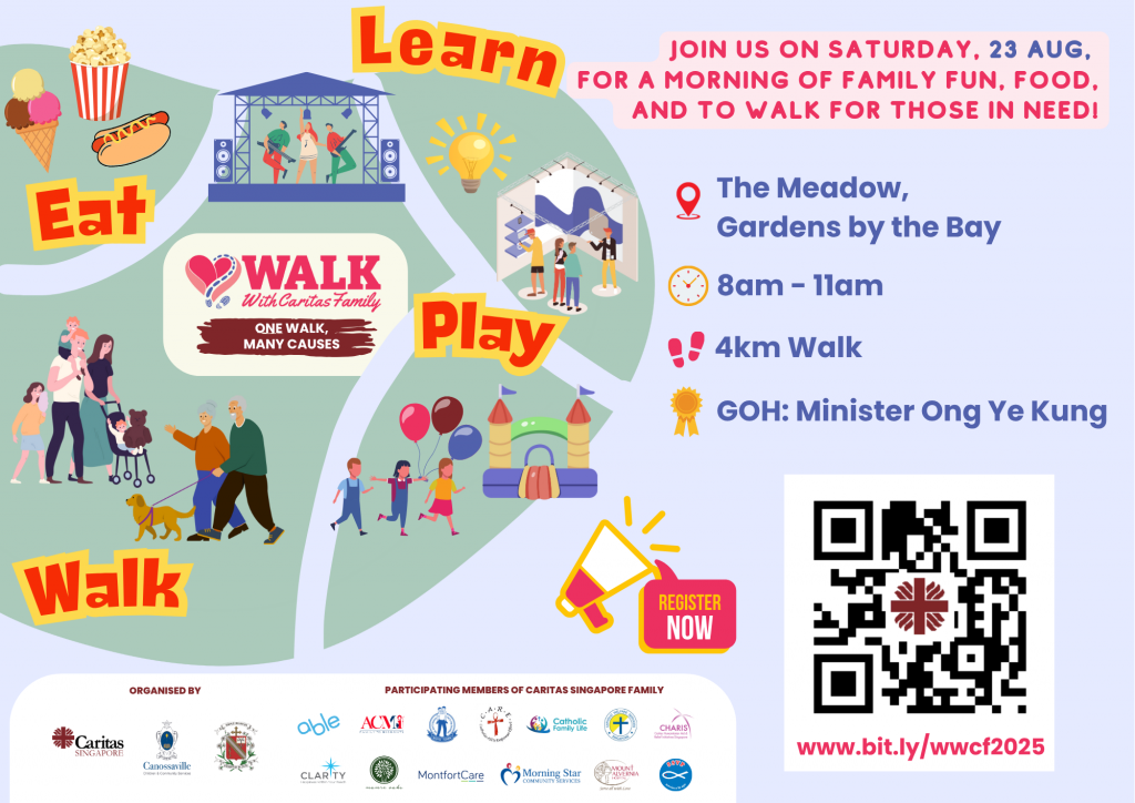 Walk with the Caritas Family 2025: Join a Fun-Filled Day of Giving Back at Gardens by the Bay - Alvinology