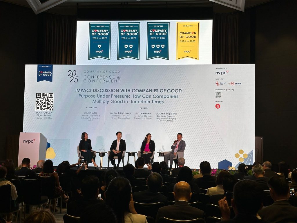 Singapore Leads as Corporate Purpose Movement Gains Momentum with Record 393 Companies Recognised at NVPC's Company of Good Awards 2025 - Alvinology