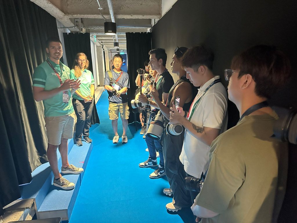 Behind the Scenes with Sony at the World Aquatics Championships 2025 - Alvinology
