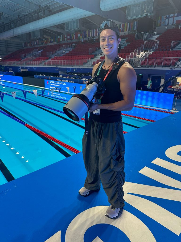 Behind the Scenes with Sony at the World Aquatics Championships 2025 - Alvinology
