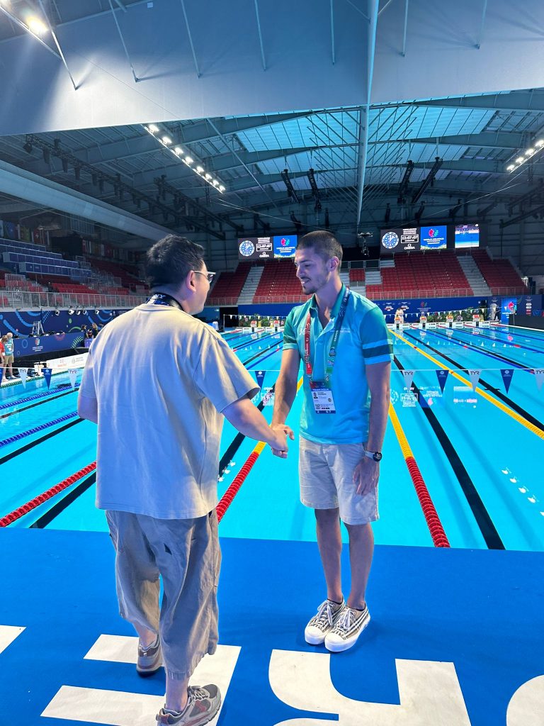 Behind the Scenes with Sony at the World Aquatics Championships 2025 - Alvinology