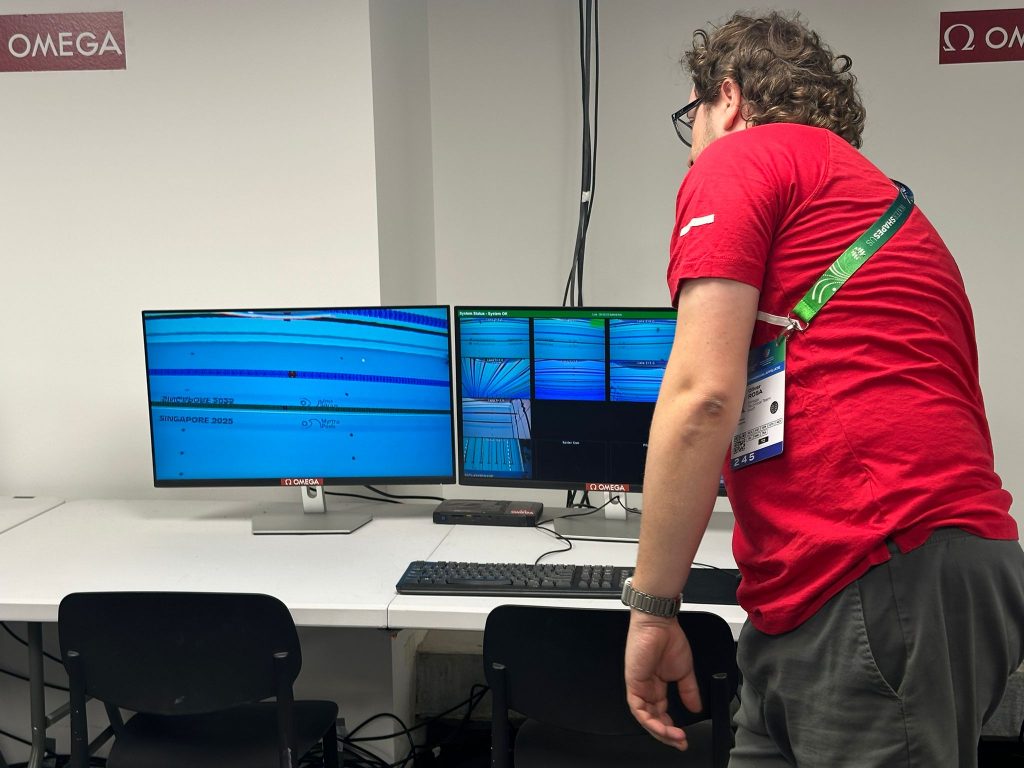Behind the Scenes with Sony at the World Aquatics Championships 2025 - Alvinology
