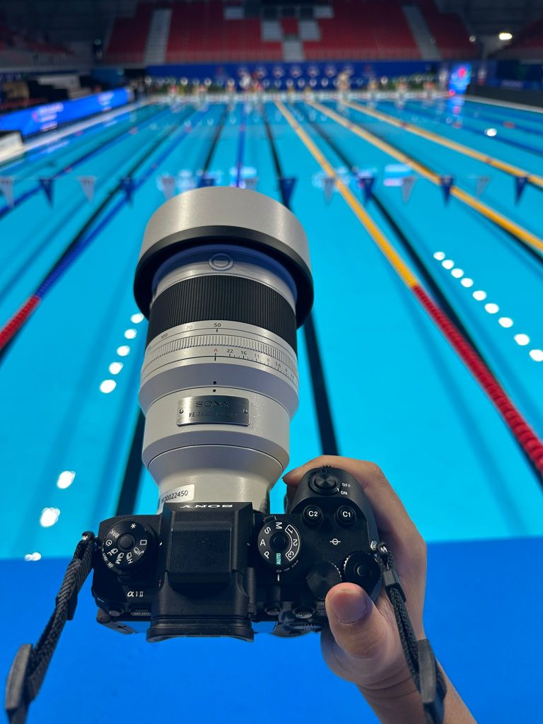 Behind the Scenes with Sony at the World Aquatics Championships 2025 - Alvinology