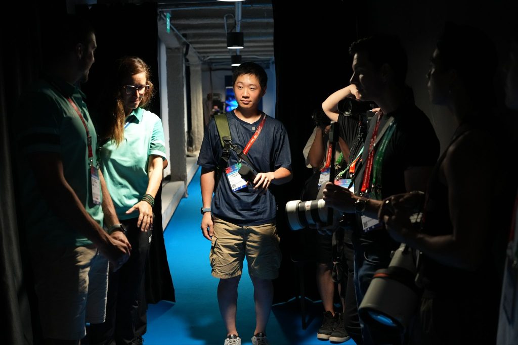 Behind the Scenes with Sony at the World Aquatics Championships 2025 - Alvinology