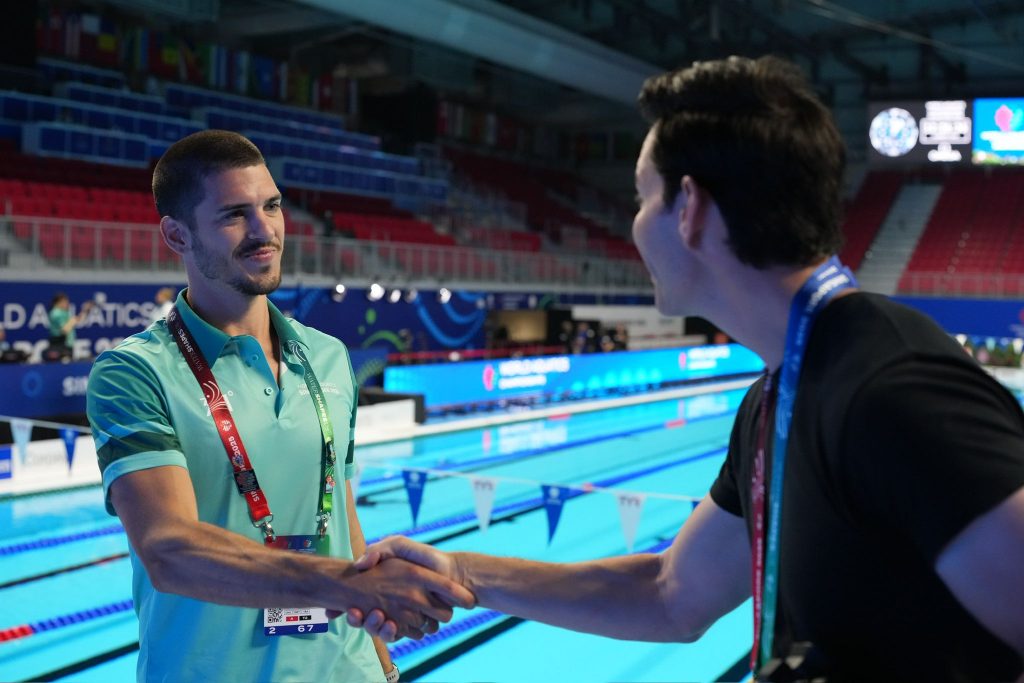 Behind the Scenes with Sony at the World Aquatics Championships 2025 - Alvinology