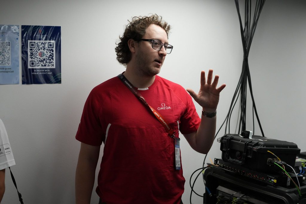 Behind the Scenes with Sony at the World Aquatics Championships 2025 - Alvinology