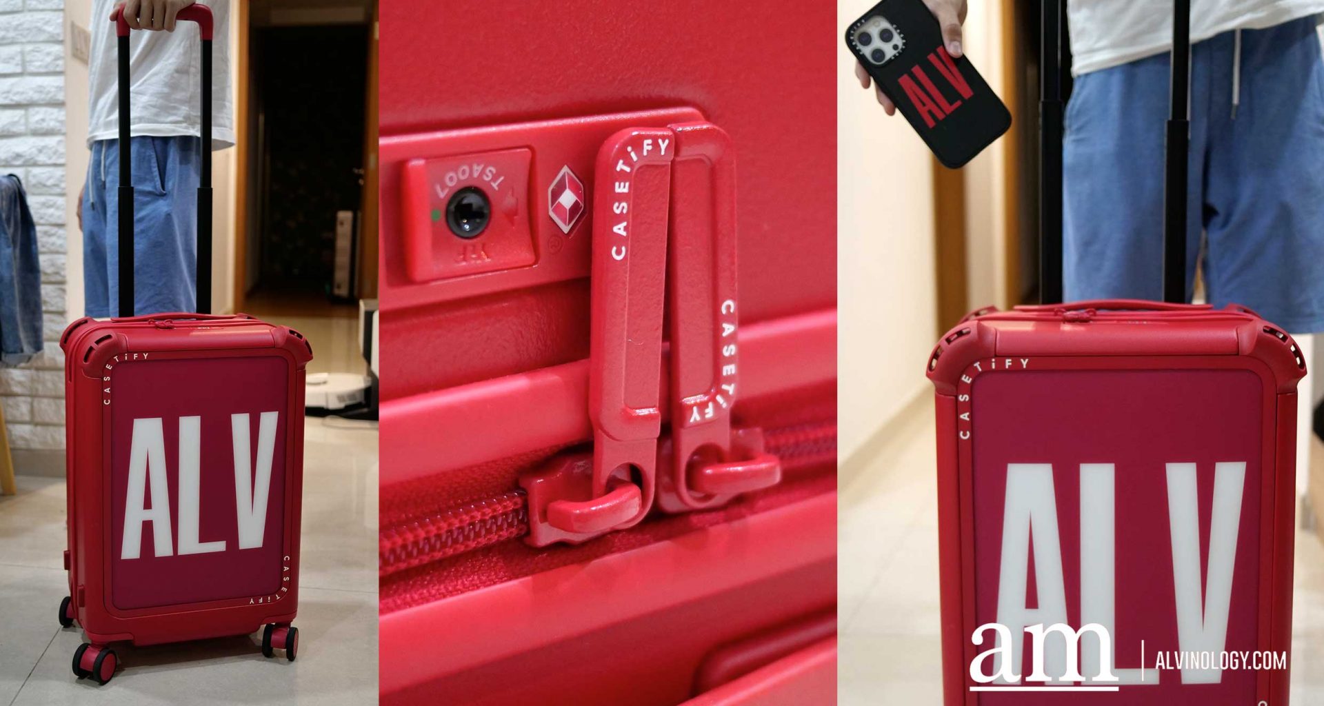 [Review] CASETiFY Travel: Customisable Luxury Luggage That Matches Your Phone Case - Alvinology