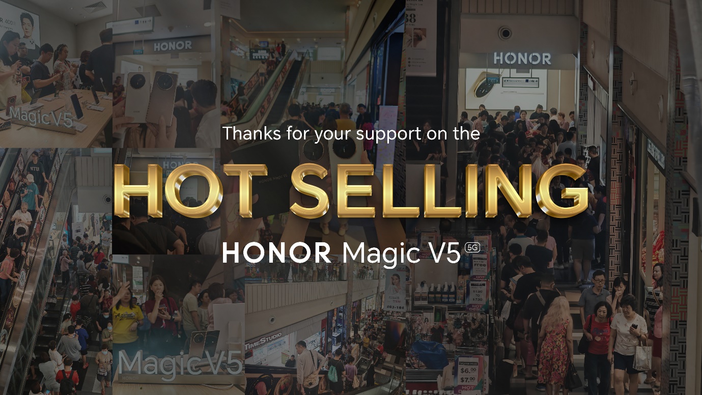 HONOR Magic V5 Sold-Out Online Pre-Orders in Singapore in Just 48 Hours - Alvinology