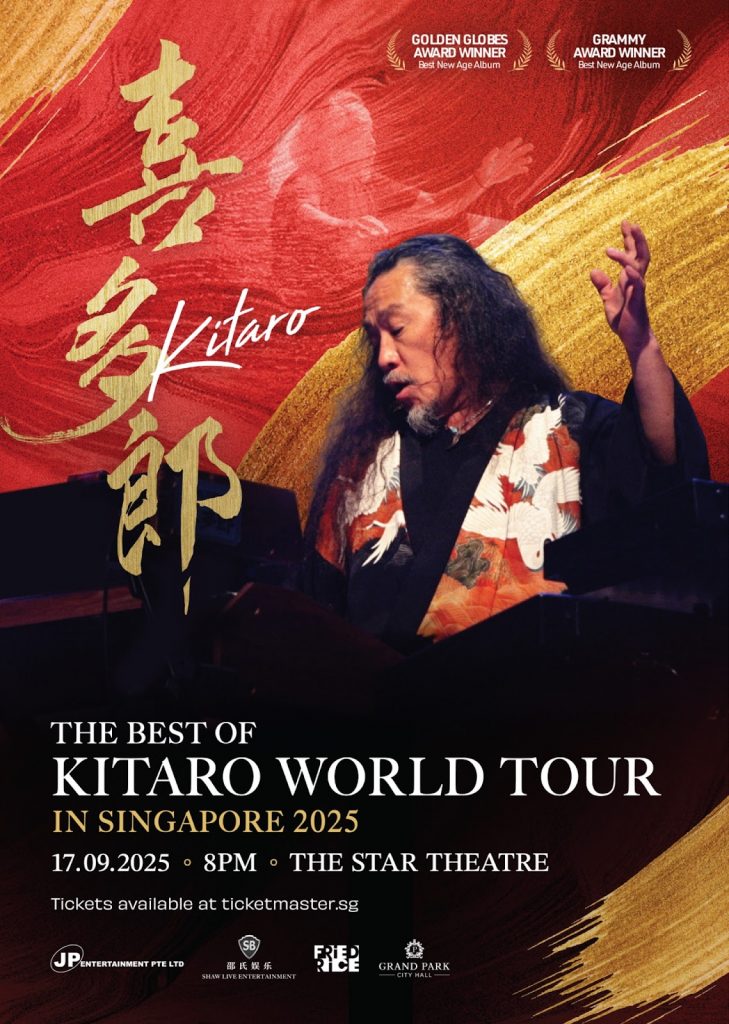 Legendary Japanese Musician Kitaro Returns to Singapore for One-Night-Only Concert This September - Alvinology