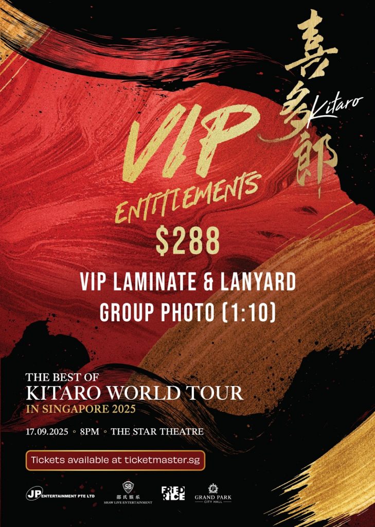 Legendary Japanese Musician Kitaro Returns to Singapore for One-Night-Only Concert This September - Alvinology