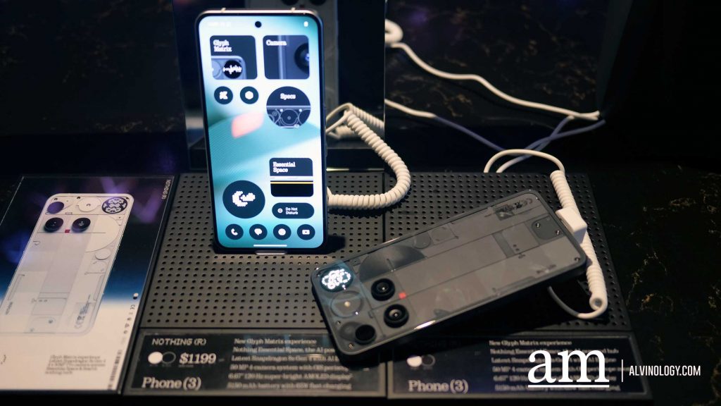 Nothing Unveils Phone (3) and Headphone (1) in Singapore, Demonstrating Functional Tech can Still be Unique and Beautiful in Design - Alvinology