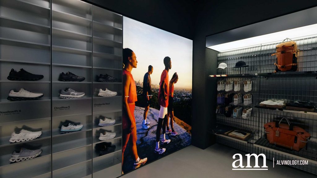 Swiss Sportswear Brand On Opens First Flagship Store in Singapore at Jewel Changi Airport - Alvinology