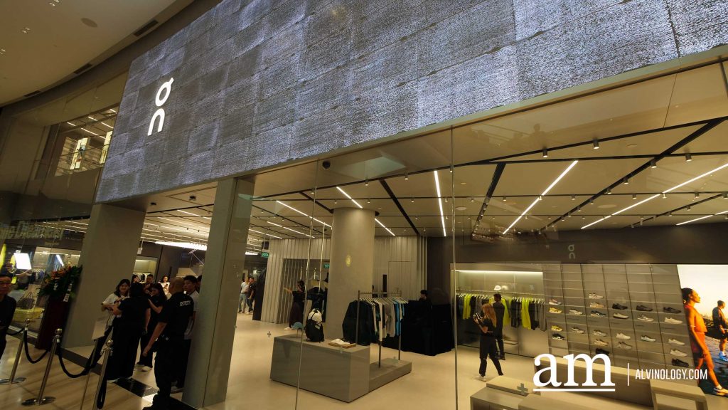 Swiss Sportswear Brand On Opens First Flagship Store in Singapore at Jewel Changi Airport - Alvinology