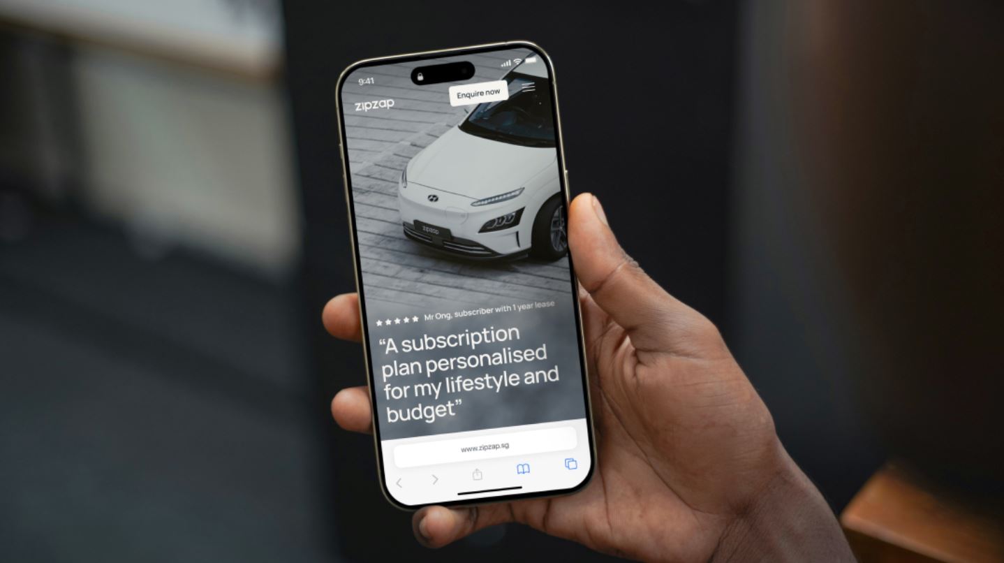 ZipZap Officially Launches in Singapore, Offering Flexible Car Ownership Without the Commitment - Alvinology