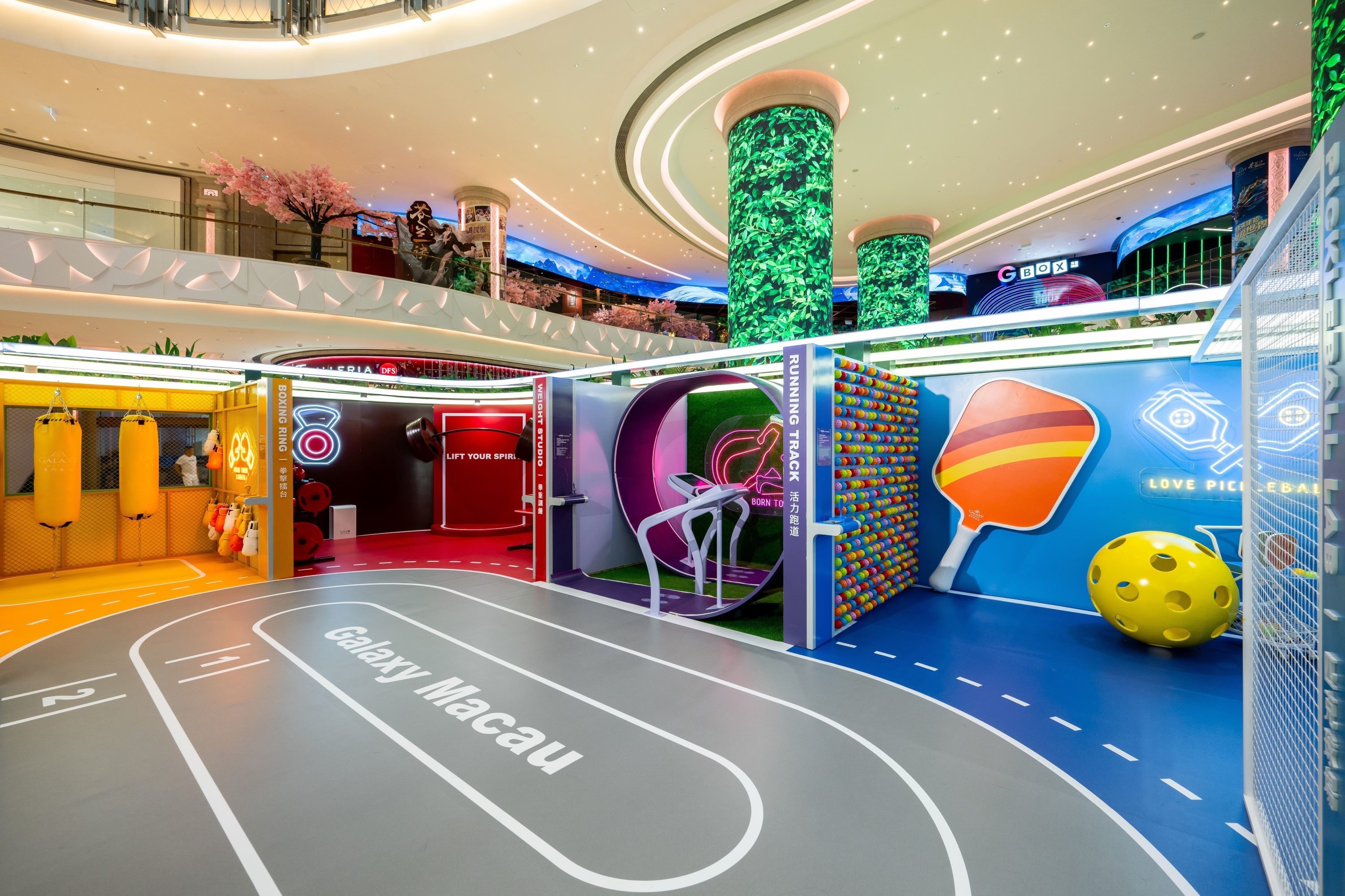 Galaxy Macau Invigorates this Summer, Encouraging an Active Lifestyle at the "Galaxy Wellness Hub" A variety of dynamic Active Zones invite guests for explorations.
