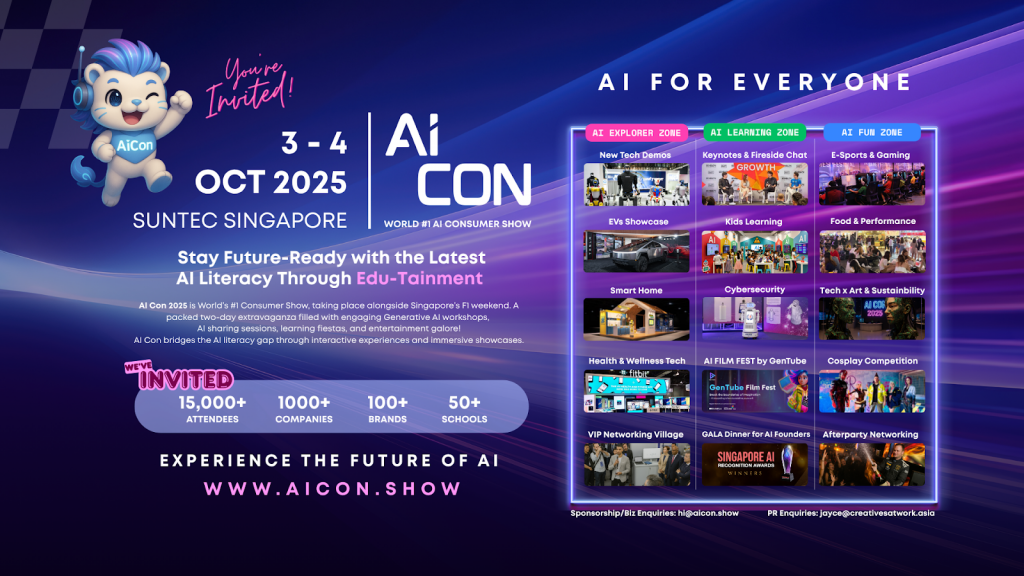 AI Con 2025 Powers into Singapore with Tesla’s Optimus Debut During F1 Weekend - Alvinology