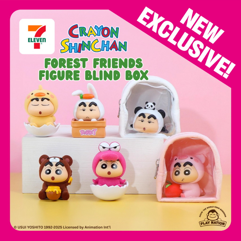 7-Eleven Brings the Mischief with Exclusive Crayon Shin-chan Collectibles in New Shop and Earn Stamps Programme - Alvinology