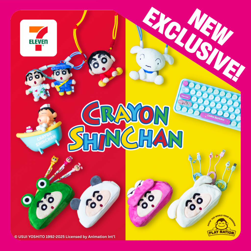 7-Eleven Brings the Mischief with Exclusive Crayon Shin-chan Collectibles in New Shop and Earn Stamps Programme - Alvinology