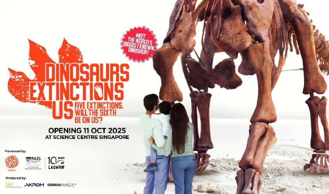 Science Centre Singapore to Unveil Largest-Ever Dinosaur Exhibition This October - Alvinology