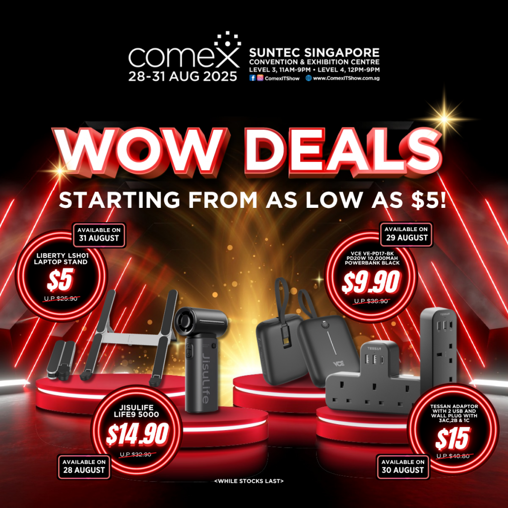 COMEX 2025 Marks SG60 with Next-Gen Tech, Exclusive Deals, and a Look Back at Singapore’s Digital Journey - Alvinology
