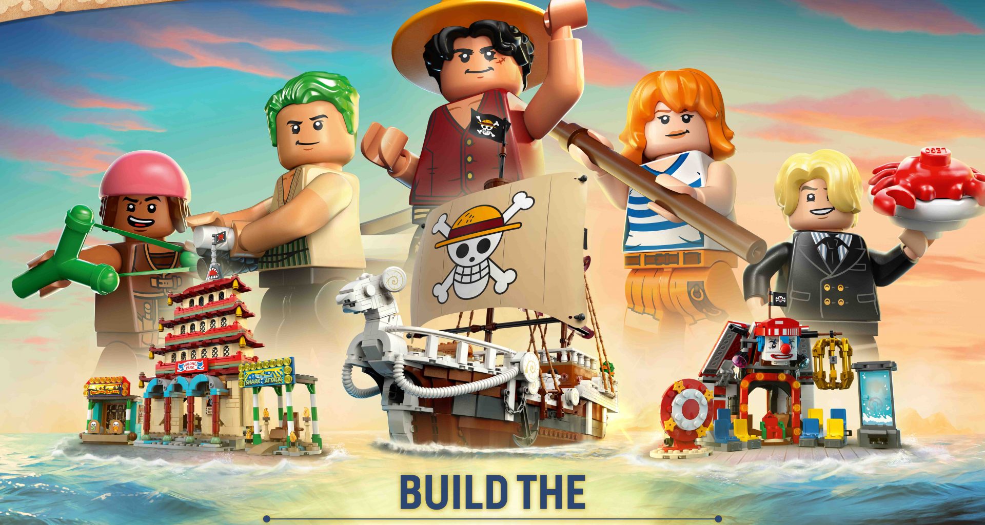 LEGO Sets Sail with Netflix for First-Ever ONE PIECE Collection Inspired by the Hit Live-Action Series - Alvinology
