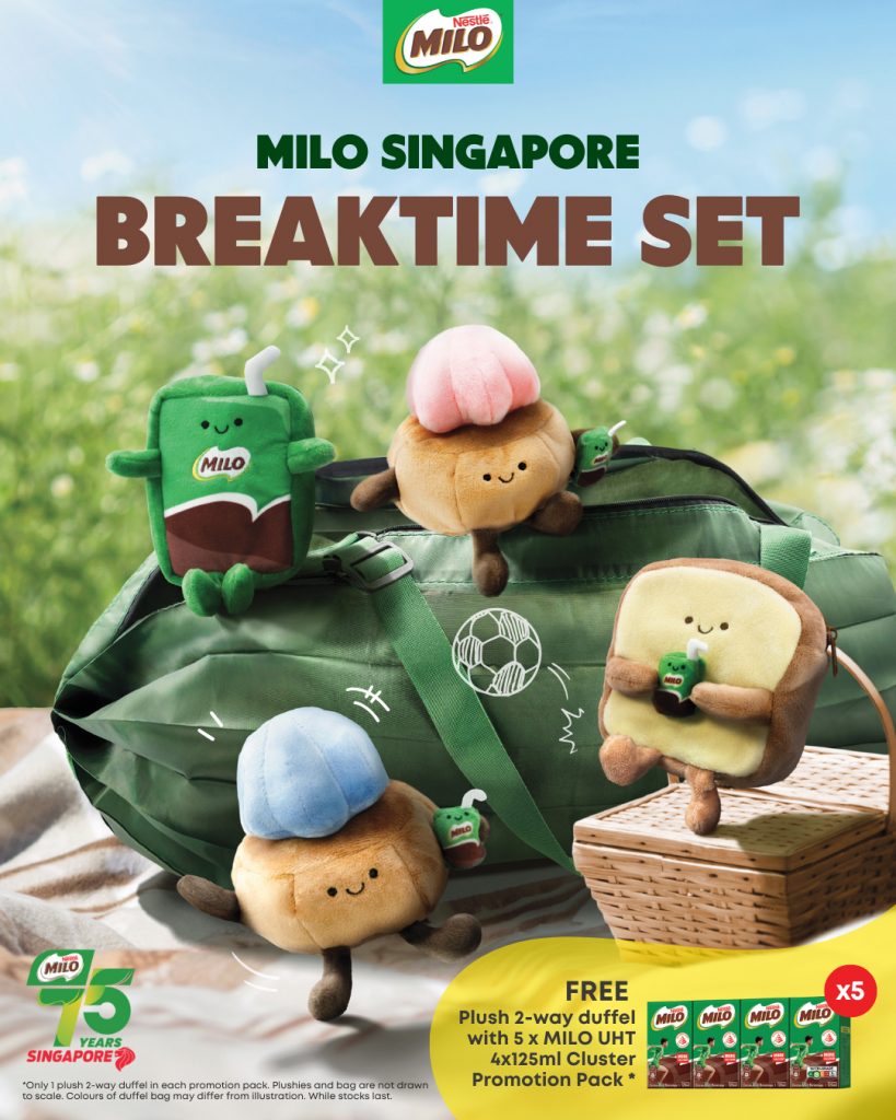 MILO Singapore Brings Back Breaktime Plushies with a Sweet New Addition - Alvinology