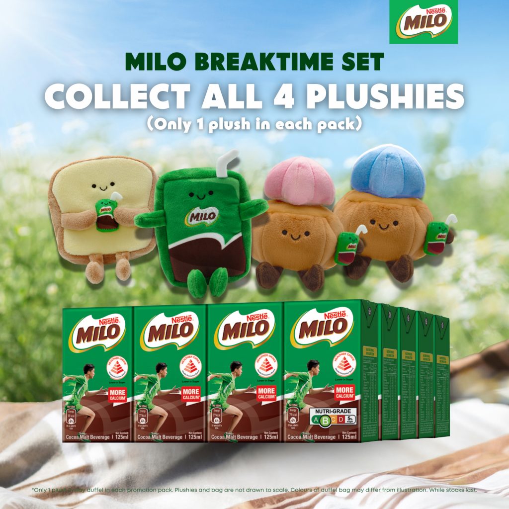 MILO Singapore Brings Back Breaktime Plushies with a Sweet New Addition - Alvinology