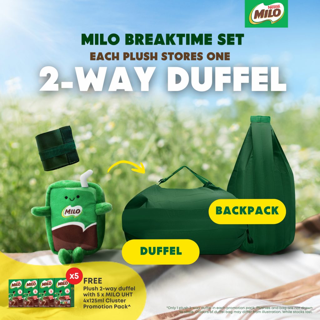 MILO Singapore Brings Back Breaktime Plushies with a Sweet New Addition - Alvinology