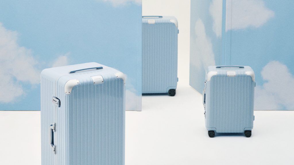 RIMOWA Unveils Sky Blue Hybrid Collection for the Season - Alvinology