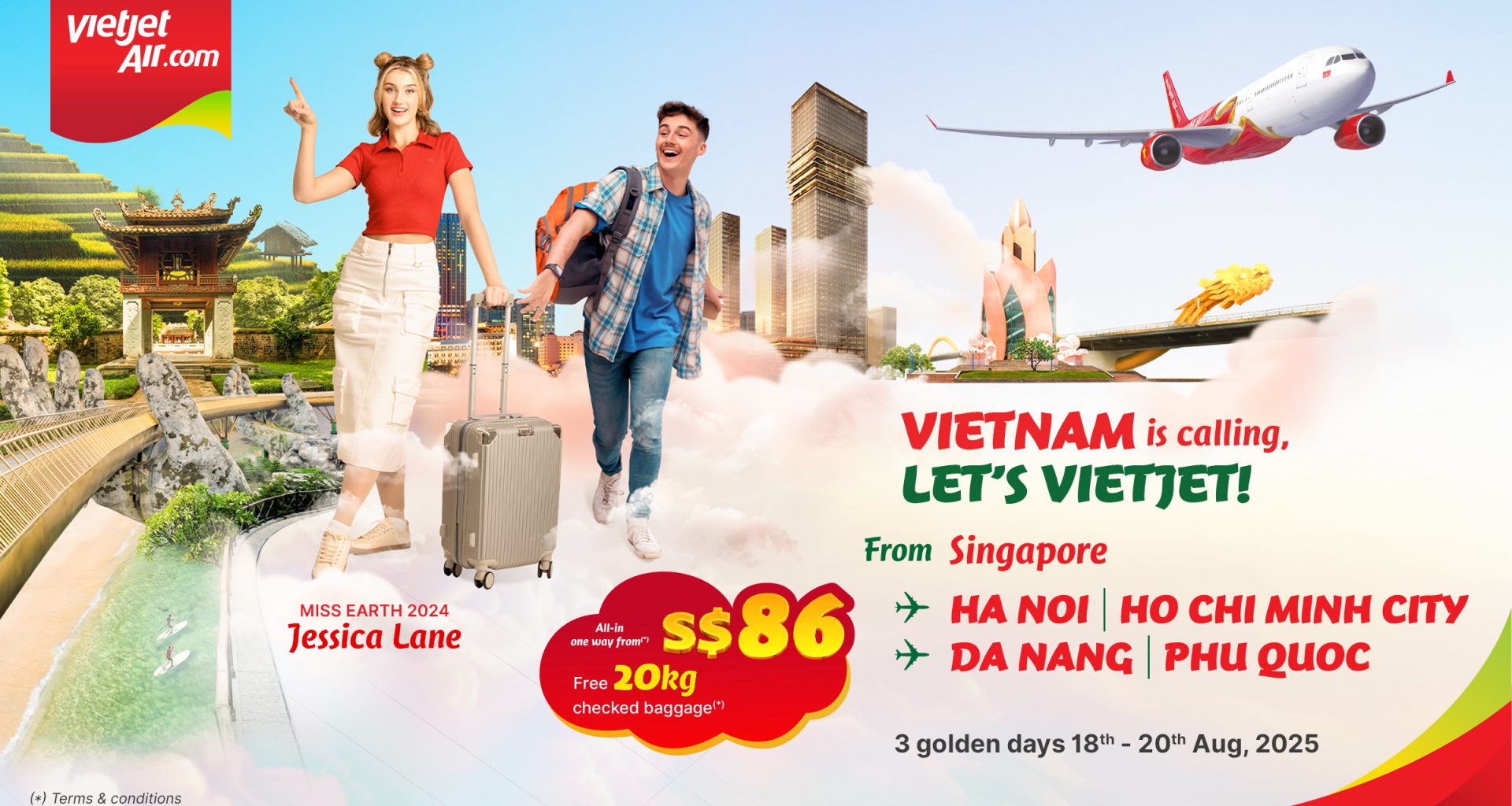 Vietjet Celebrates Vietnam National Day with Fares from Just SGD86 - Alvinology