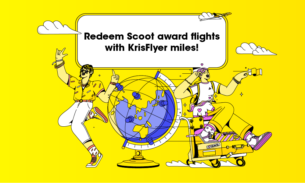 Scoot Unveils New KrisFlyer Award Chart for Better Mileage Value - Alvinology
