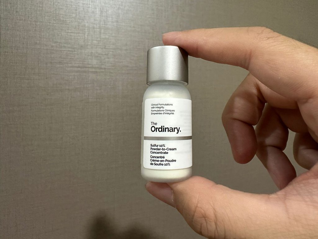 The Ordinary Launches Fast-Acting Sulfur 10% Powder-to-Cream Blemish Treatment in Singapore - Alvinology