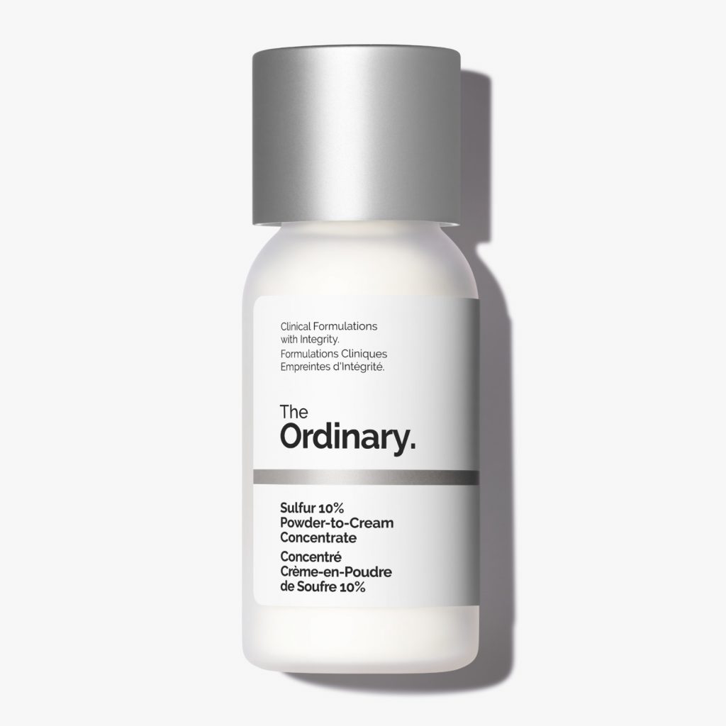 The Ordinary Launches Fast-Acting Sulfur 10% Powder-to-Cream Blemish Treatment in Singapore - Alvinology